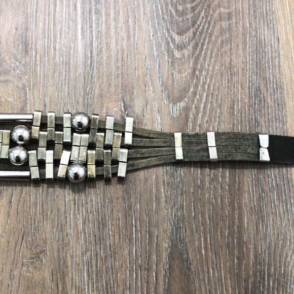 Vintage Black Leather Belt - Picture 15 of 17